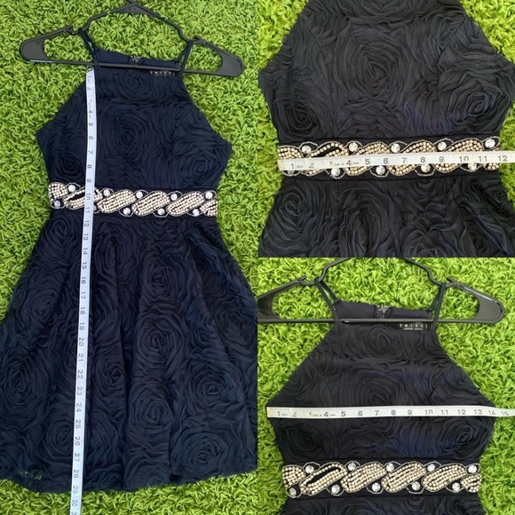 Navy blue party dress - Picture 4 of 4